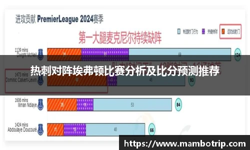 热刺对阵埃弗顿比赛分析及比分预测推荐